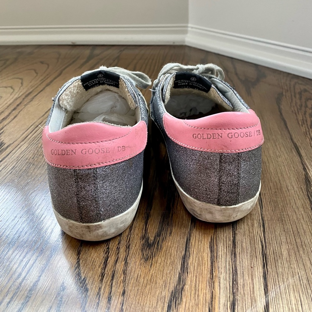 Golden Goose Deluxe Brand Size 37 Superstars - Picture 4 of 9
